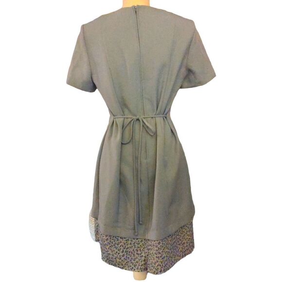 DBY LTD. Vintage blue jacket dress size 7/8 - Picture 3 of 7